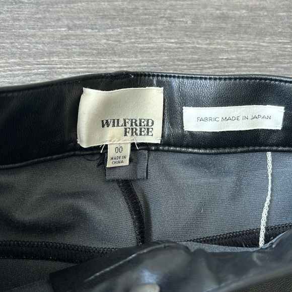 Wilfred Free Faux Leather Leggings - Picture 2 of 5